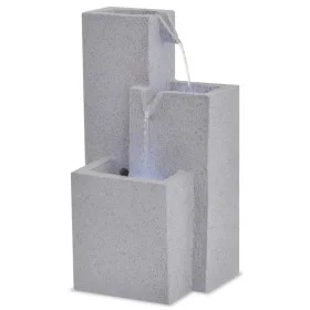 Fuente de agua de interior con luz LED de poliresina de vidaXL, Fuentes y cascadas - Ref: Foro24-244291, Precio: 56,62 €, Des...