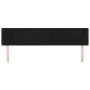 Black velvet headboard 163x16x78/88 cm by , Headboards and footboards - Ref: Foro24-3118824, Price: 79,36 €, Discount: %