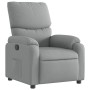 Sillón reclinable de tela gris claro en Sillones | Comprar online en Foru.es