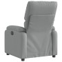 Sillón reclinable de tela gris claro en Sillones | Comprar online en Foru.es