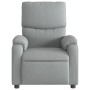 Sillón reclinable de tela gris claro en Sillones | Comprar online en Foru.es