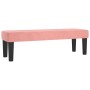 Cama box spring con colchón terciopelo rosa 140x190 cm de , Camas y somieres - Ref: Foro24-3137844, Precio: 527,56 €, Descuen...