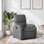 Sillón reclinable de tela gris oscuro en Sillones | Comprar online en Foru.es