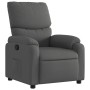 Sillón reclinable de tela gris oscuro en Sillones | Comprar online en Foru.es