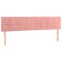 Cama box spring con colchón terciopelo rosa 160x200 cm de , Camas y somieres - Ref: Foro24-3141316, Precio: 453,21 €, Descuen...