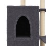 Rascador para gatos con postes de sisal gris oscuro 97 cm en Mobiliario para gatos | Comprar online en Foru.es
