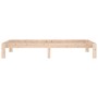 Estructura de cama madera maciza 90x190 cm de , Camas y somieres - Ref: Foro24-810330, Precio: 65,88 €, Descuento: %