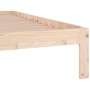 Estructura de cama madera maciza 90x190 cm de , Camas y somieres - Ref: Foro24-810330, Precio: 65,88 €, Descuento: %