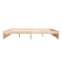 Estructura de cama madera maciza 200x200 cm de , Camas y somieres - Ref: Foro24-814969, Precio: 148,00 €, Descuento: %