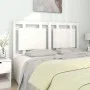 Cabecero de cama madera maciza de pino blanco 140,5x4x100 cm de , Cabeceros y pies de cama - Ref: Foro24-817936, Precio: 78,5...
