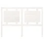 Cabecero de cama madera maciza de pino blanco 140,5x4x100 cm de , Cabeceros y pies de cama - Ref: Foro24-817936, Precio: 78,5...
