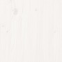 Cabecero de cama madera maciza de pino blanco 140,5x4x100 cm de , Cabeceros y pies de cama - Ref: Foro24-817936, Precio: 79,8...