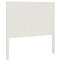 Cabecero de cama madera maciza de pino blanco 80,5x4x100 cm de , Cabeceros y pies de cama - Ref: Foro24-818066, Precio: 63,03...