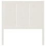 Cabecero de cama madera maciza de pino blanco 80,5x4x100 cm de , Cabeceros y pies de cama - Ref: Foro24-818066, Precio: 63,03...