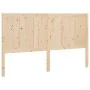 Cabecero de cama madera maciza de pino 140,5x4x100 cm de , Cabeceros y pies de cama - Ref: Foro24-818085, Precio: 74,52 €, De...