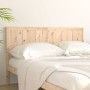 Cabecero de cama madera maciza de pino 140,5x4x100 cm de , Cabeceros y pies de cama - Ref: Foro24-818085, Precio: 75,81 €, De...