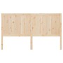 Cabecero de cama madera maciza de pino 140,5x4x100 cm de , Cabeceros y pies de cama - Ref: Foro24-818085, Precio: 75,81 €, De...