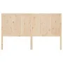 Cabecero de cama madera maciza de pino 140,5x4x100 cm de , Cabeceros y pies de cama - Ref: Foro24-818085, Precio: 74,52 €, De...