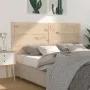 Cabecero madera maciza de pino 141x4x100 cm de , Cabeceros y pies de cama - Ref: Foro24-818715, Precio: 86,27 €, Descuento: %
