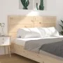 Cabecero madera maciza de pino 141x4x100 cm de , Cabeceros y pies de cama - Ref: Foro24-818715, Precio: 86,27 €, Descuento: %