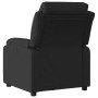 Sillón reclinable de tela negra en Sillones | Comprar online en Foru.es