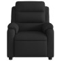 Sillón reclinable de tela negra en Sillones | Comprar online en Foru.es