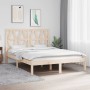 Estructura de cama madera maciza de pino 140x200 cm de , Camas y somieres - Ref: Foro24-3103998, Precio: 125,77 €, Descuento: %