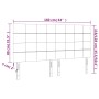Cabeceros 4 unidades de terciopelo rosa 80x5x78/88 cm de , Cabeceros y pies de cama - Ref: Foro24-3116391, Precio: 98,14 €, D...