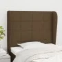 Kopfteil mit hellgrauen Stoffohren 103x23x118/128 cm von , Kopf- und Fußteile - Ref: Foro24-3117949, Preis: 72,91 €, Rabatt: %