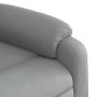 Sillón reclinable de tela gris claro en Sillones | Comprar online en Foru.es