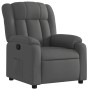 Sillón reclinable de tela gris oscuro en Sillones | Comprar online en Foru.es