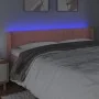 Rosa Samtkopfteil mit LED 163x16x78/88 cm von , Kopf- und Fußteile - Ref: Foro24-3123295, Preis: 78,40 €, Rabatt: %