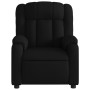 Sillón reclinable de tela negra en Sillones | Comprar online en Foru.es