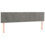 Cama box spring con colchón terciopelo gris claro 160x200 cm de , Camas y somieres - Ref: Foro24-3130967, Precio: 481,98 €, D...