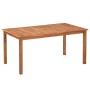 Set de comedor de jardín 7 pzas ratán sintético negro y marrón de vidaXL, Conjuntos de jardín - Ref: Foro24-44101, Precio: 49...