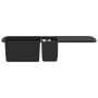 Fregadero de cocina con dos senos de granito de vidaXL, Fregaderos - Ref: Foro24-142946, Precio: 236,42 €, Descuento: %