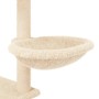 Rascador para gatos con postes de sisal crema 153 cm en Mobiliario para gatos | Comprar online en Foru.es