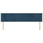 Kopfteile 2 Einheiten aus dunkelblauem Samt 80x5x78/88 cm von , Kopf- und Fußteile - Ref: Foro24-346072, Preis: 64,48 €, Raba...