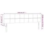 Kopfteile 2 Einheiten aus dunkelblauem Samt 80x5x78/88 cm von , Kopf- und Fußteile - Ref: Foro24-346072, Preis: 64,48 €, Raba...