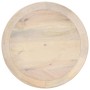 Mesa auxiliar de madera maciza de mango Ø50x55 cm en Mesas auxiliares | Comprar online en Foru.es