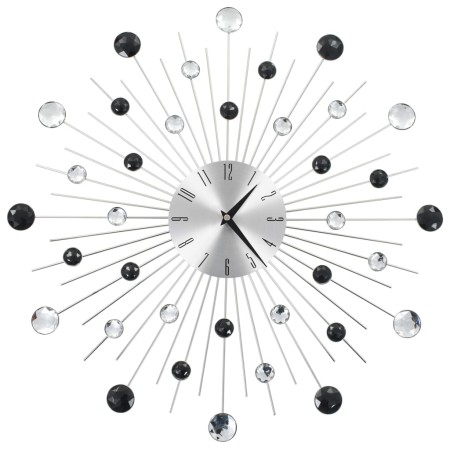 Reloj de pared con movimiento de cuarzo diseño moderno 50 cm de vidaXL, Relojes de pared - Ref: Foro24-50641, Precio: 40,00 €...