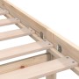 Estructura de cama madera maciza de pino 75x190 cm de , Camas y somieres - Ref: Foro24-810042, Precio: 61,95 €, Descuento: %