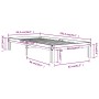 Estructura de cama individual madera maciza blanco 90x190 cm de , Camas y somieres - Ref: Foro24-810331, Precio: 80,08 €, Des...