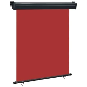 Toldo lateral de balcón rojo 140x250 cm de , Sombrillas - Ref: Foro24-48427, Precio: 62,41 €, Descuento: %