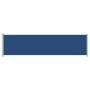 Toldo lateral retráctil para patio azul 600x160 cm de , Sombrillas - Ref: Foro24-313377, Precio: 88,17 €, Descuento: %