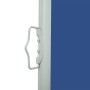 Toldo lateral retráctil para patio azul 600x160 cm de , Sombrillas - Ref: Foro24-313377, Precio: 88,17 €, Descuento: %