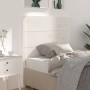 Cabecero madera maciza de pino blanco 106x4x100 cm de , Cabeceros y pies de cama - Ref: Foro24-818706, Precio: 66,32 €, Descu...