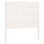 Cabecero madera maciza de pino blanco 106x4x100 cm de , Cabeceros y pies de cama - Ref: Foro24-818706, Precio: 66,32 €, Descu...