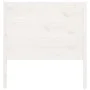 Cabecero madera maciza de pino blanco 106x4x100 cm de , Cabeceros y pies de cama - Ref: Foro24-818706, Precio: 65,46 €, Descu...