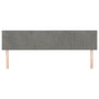 Cabeceros 2 unidades de terciopelo gris claro 80x5x78/88 cm de , Cabeceros y pies de cama - Ref: Foro24-346068, Precio: 63,33...